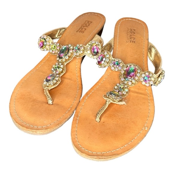 Dolce by Mojo Moxy Wedge Sandals - Picture 1 of 7